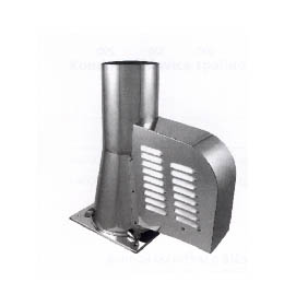 Komínový ventilátor M500 se čtvercovou podstavou průměr 150 mm